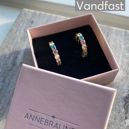 Annebrauner Dreamy Multicolor Creole Earrings