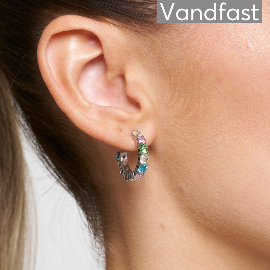 Annebrauner Dreamy Multicolor Creole Earrings
