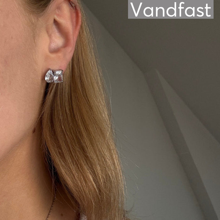 ANNEBRAUNER Drop Square Ørestikker - Ørering