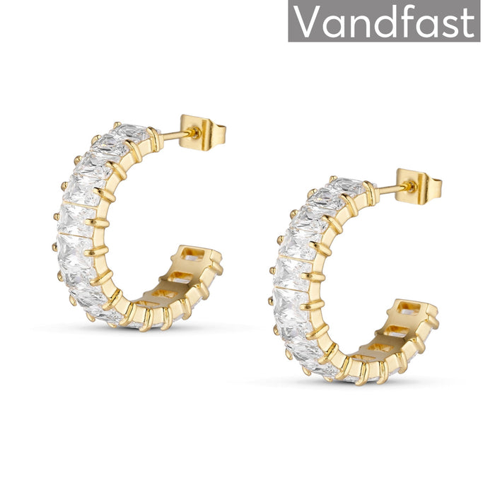 ANNEBRAUNER Empress Creoler 18K Guldbelagt - Ørering