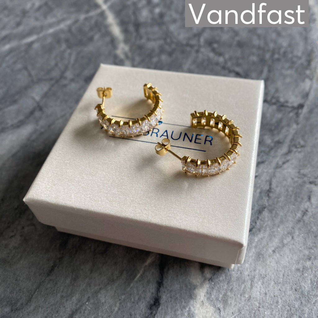 ANNEBRAUNER Empress Creoler 18K Guldbelagt - Ørering
