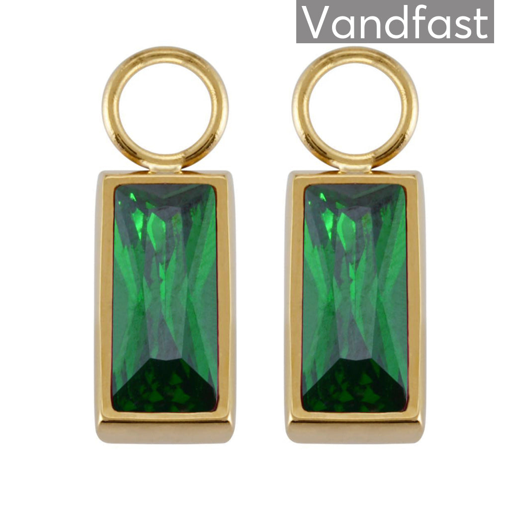 Annebrauner Empress Drops Green 4X8Mm