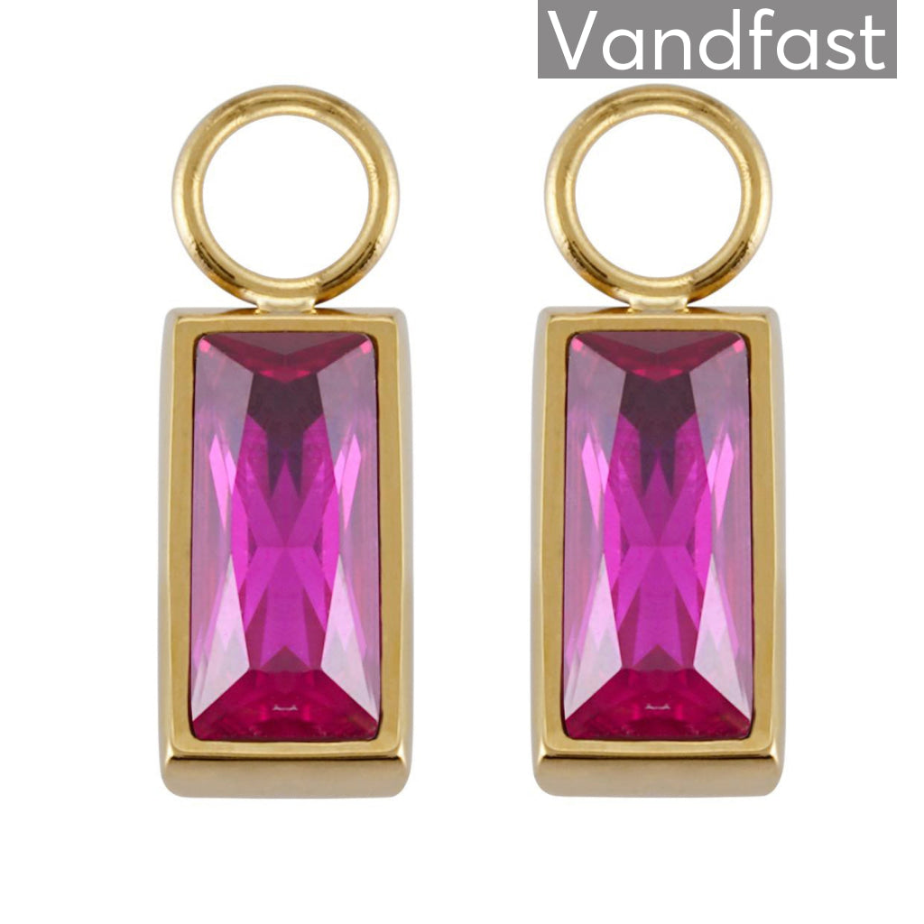 Annebrauner Empress Drops Ruby 4X8Mm