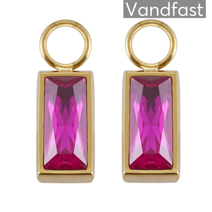 Annebrauner Empress Drops Ruby 4X8Mm