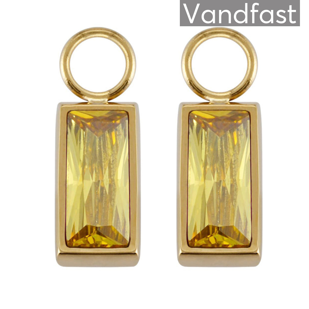 Annebrauner Empress Drops Yellow 4X8Mm