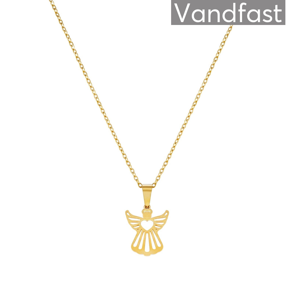 Annebrauner Engle Halskæde