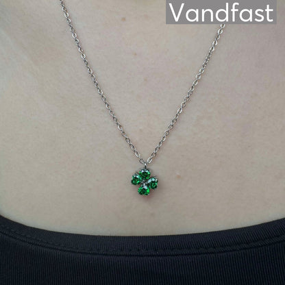 Annebrauner Firkløver Halskæde