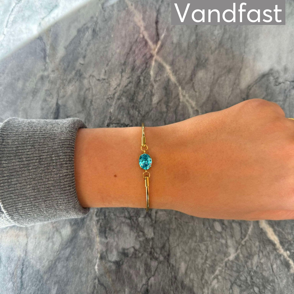 Annebrauner Flora Bracelet Aquamarine