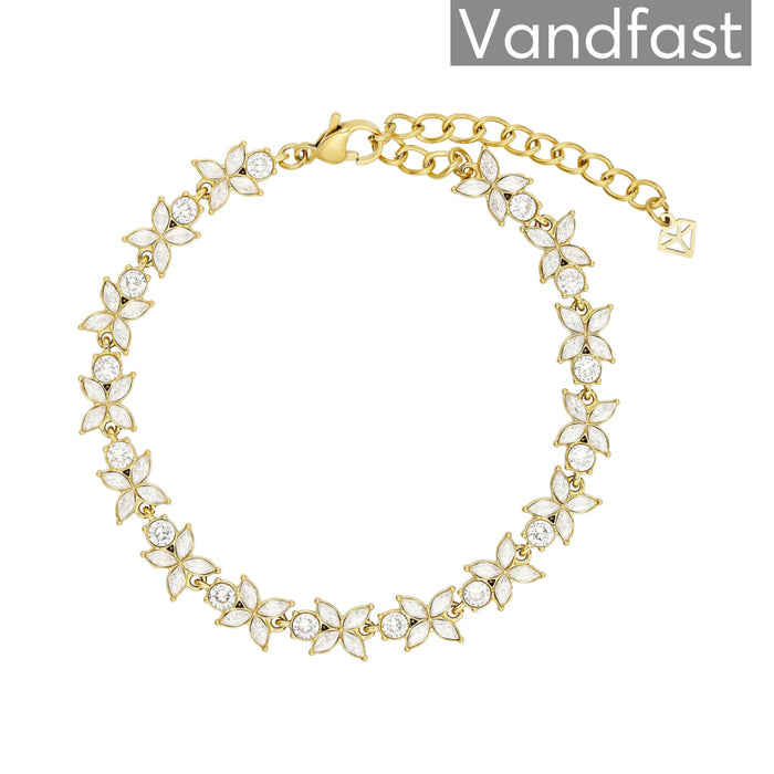 ANNEBRAUNER Galla Flower Armbånd 18K Guldbelagt