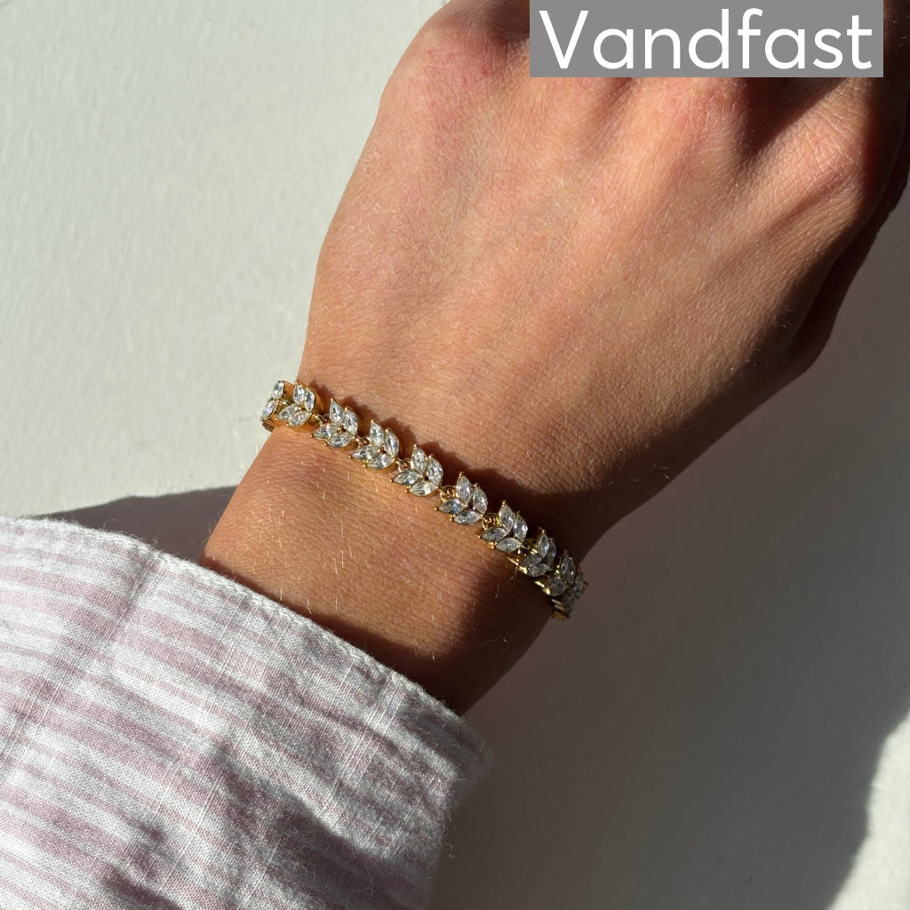 ANNEBRAUNER Galla Four Leaf Armbånd 18K Guldbelagt - Armbånd