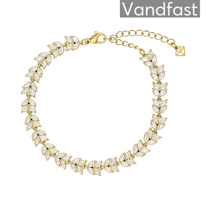 ANNEBRAUNER Galla Four Leaf Armbånd 18K Guldbelagt - Armbånd