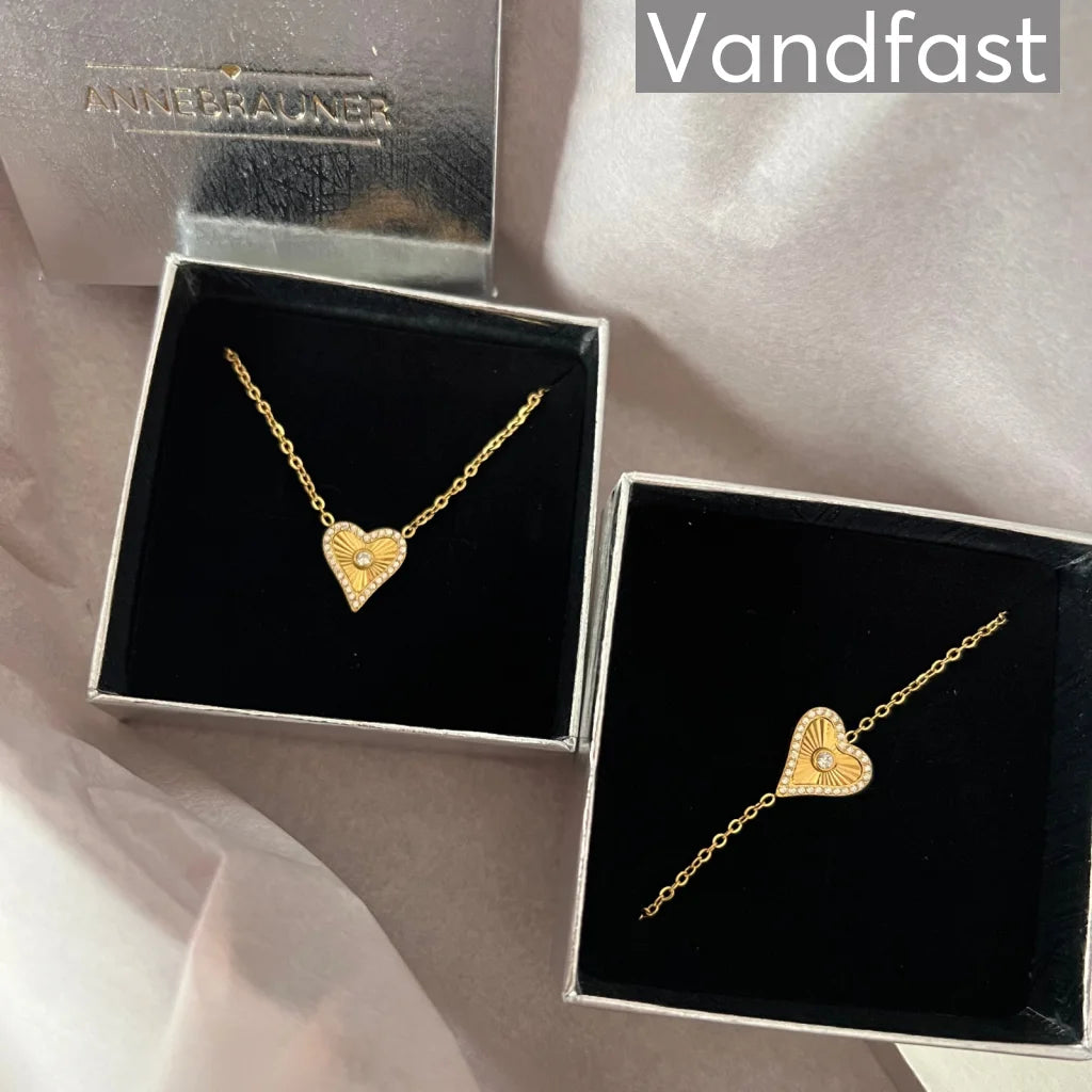 ANNEBRAUNER Valentins Box 18K Guldbelagt