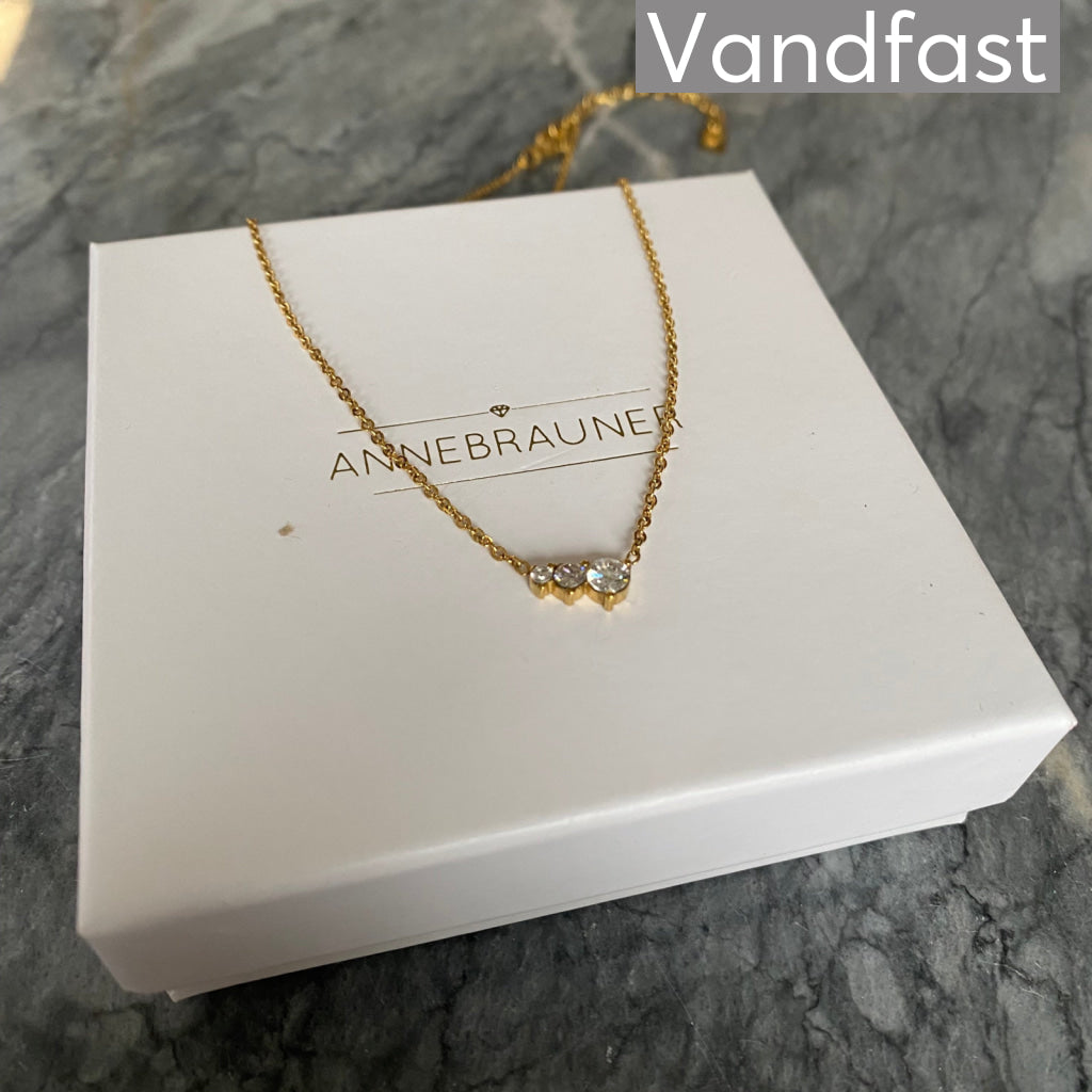 ANNEBRAUNER Harmony Halskæde 18K Guldbelagt