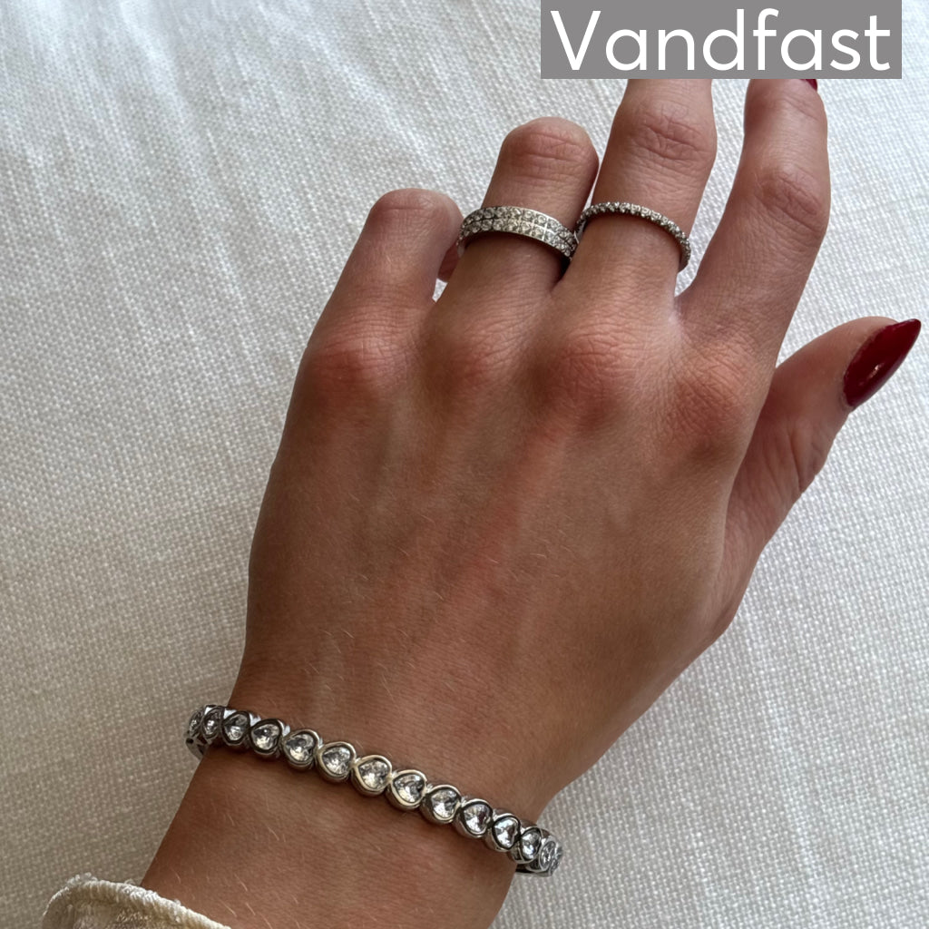 ANNEBRAUNER Heart Bangle Armbånd - Armbånd