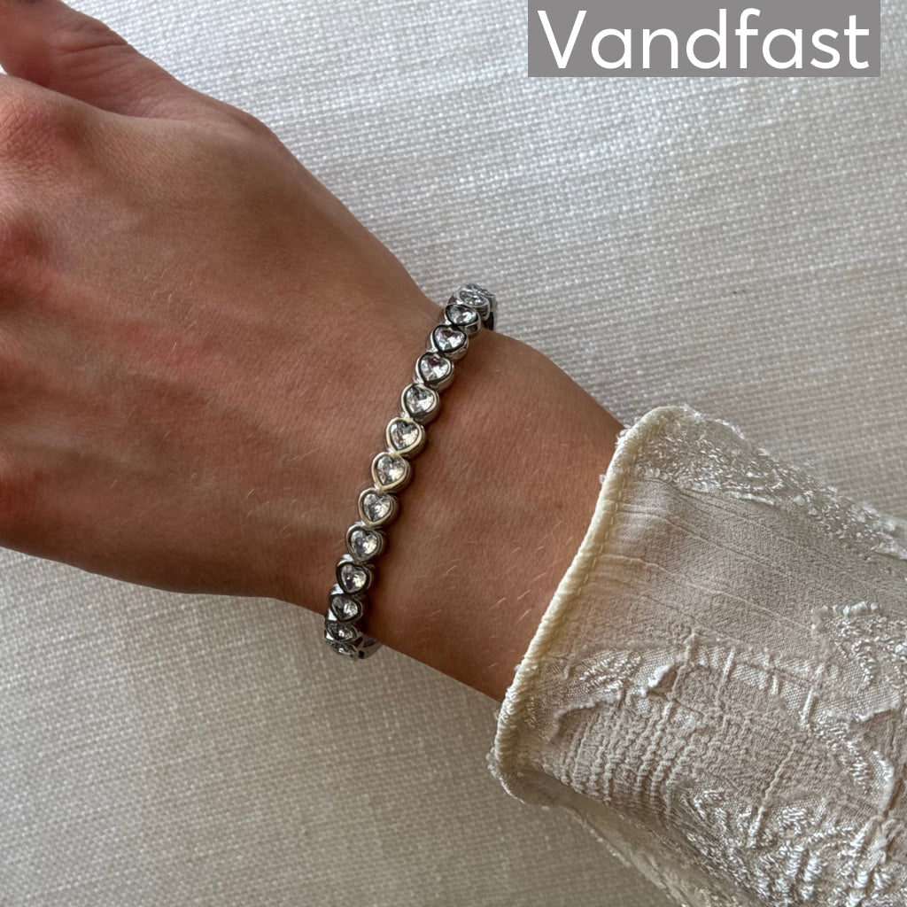 ANNEBRAUNER Heart Bangle Armbånd - Armbånd