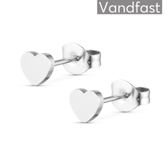 ANNEBRAUNER Heart Studs Øreringe