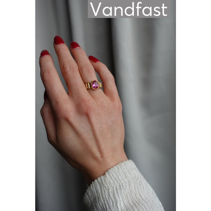 ANNEBRAUNER Imperial Rose Ring 18K Guldbelagt