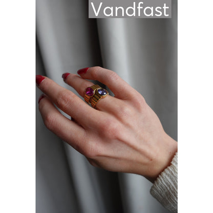ANNEBRAUNER Imperial Rose Ring 18K Guldbelagt