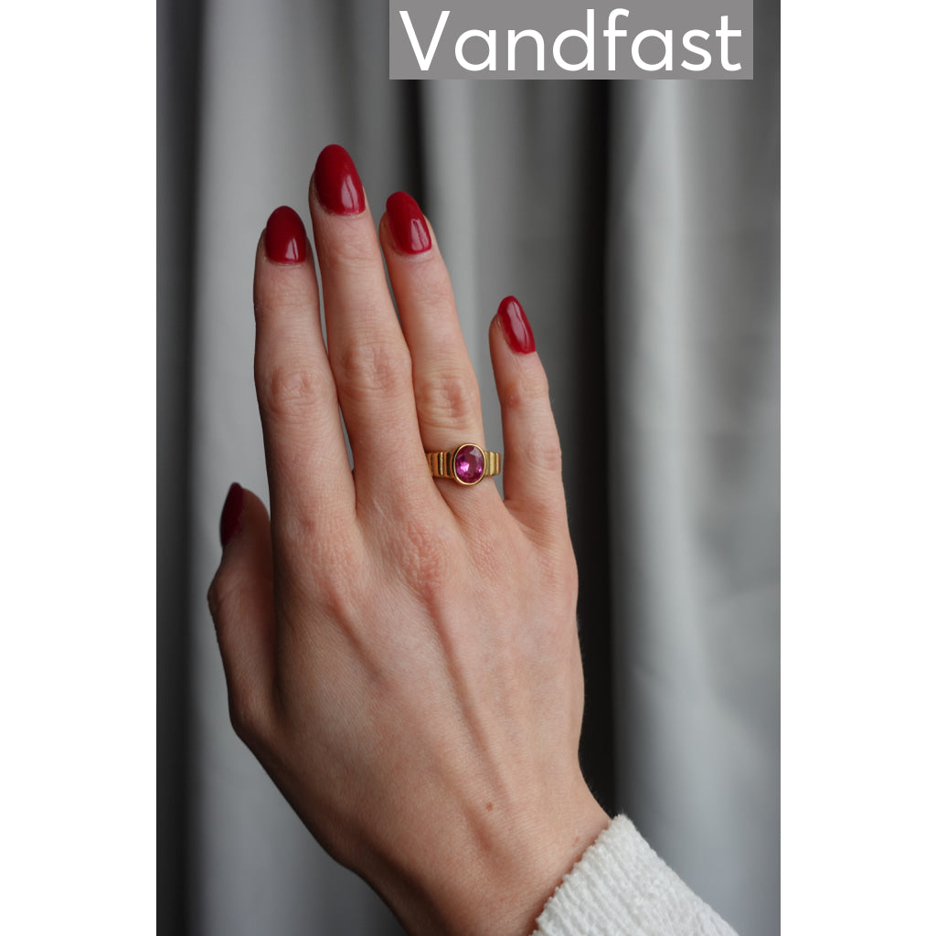 ANNEBRAUNER Imperial Rose Ring 18K Guldbelagt