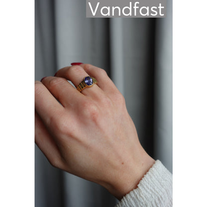 ANNEBRAUNER Imperial Tanzanite Ring 18K Guldbelagt