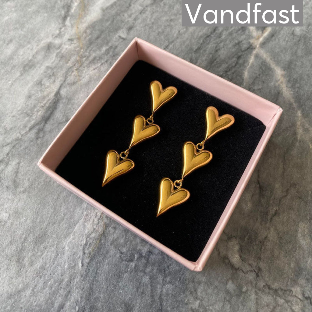 Annebrauner Kenya Heart Earrings