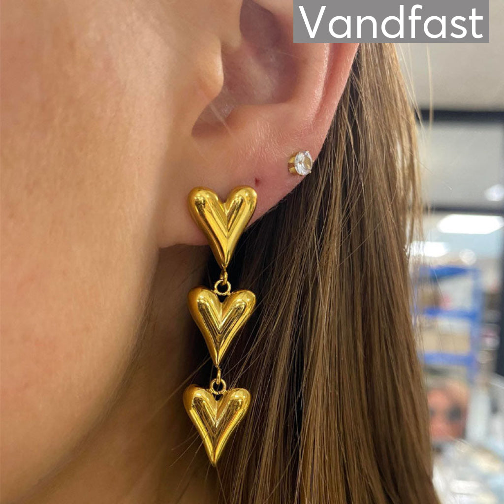 Annebrauner Kenya Heart Earrings
