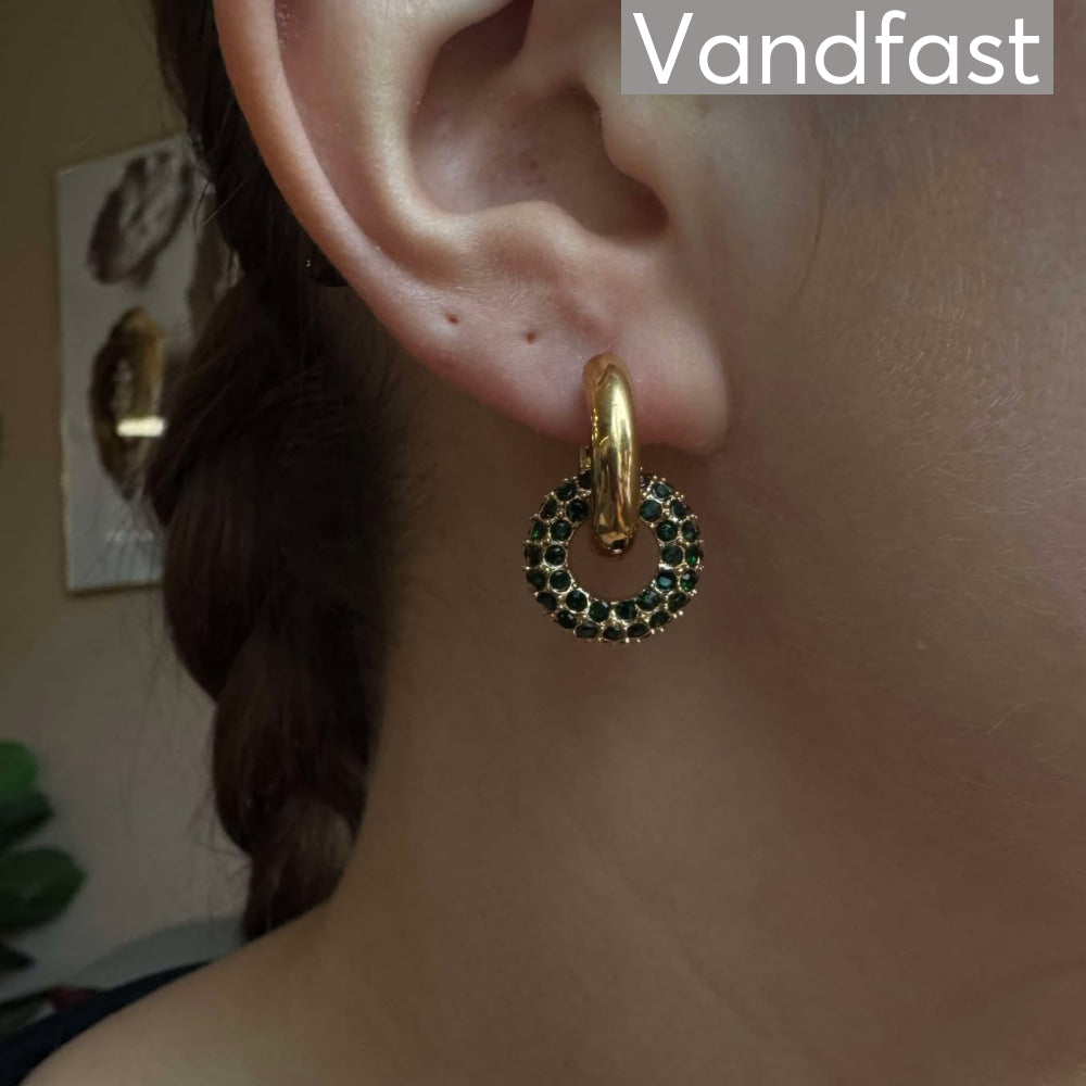 Annebrauner Lausanne Green Earrings