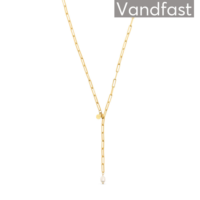 Annebrauner Link Pearl Necklace