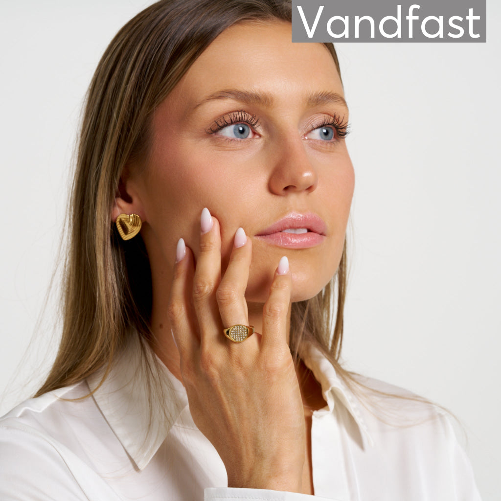 ANNEBRAUNER Lotus Ring 18K Guldbelagt