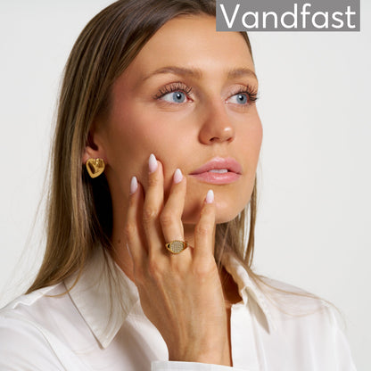 ANNEBRAUNER Lotus Ring 18K Guldbelagt