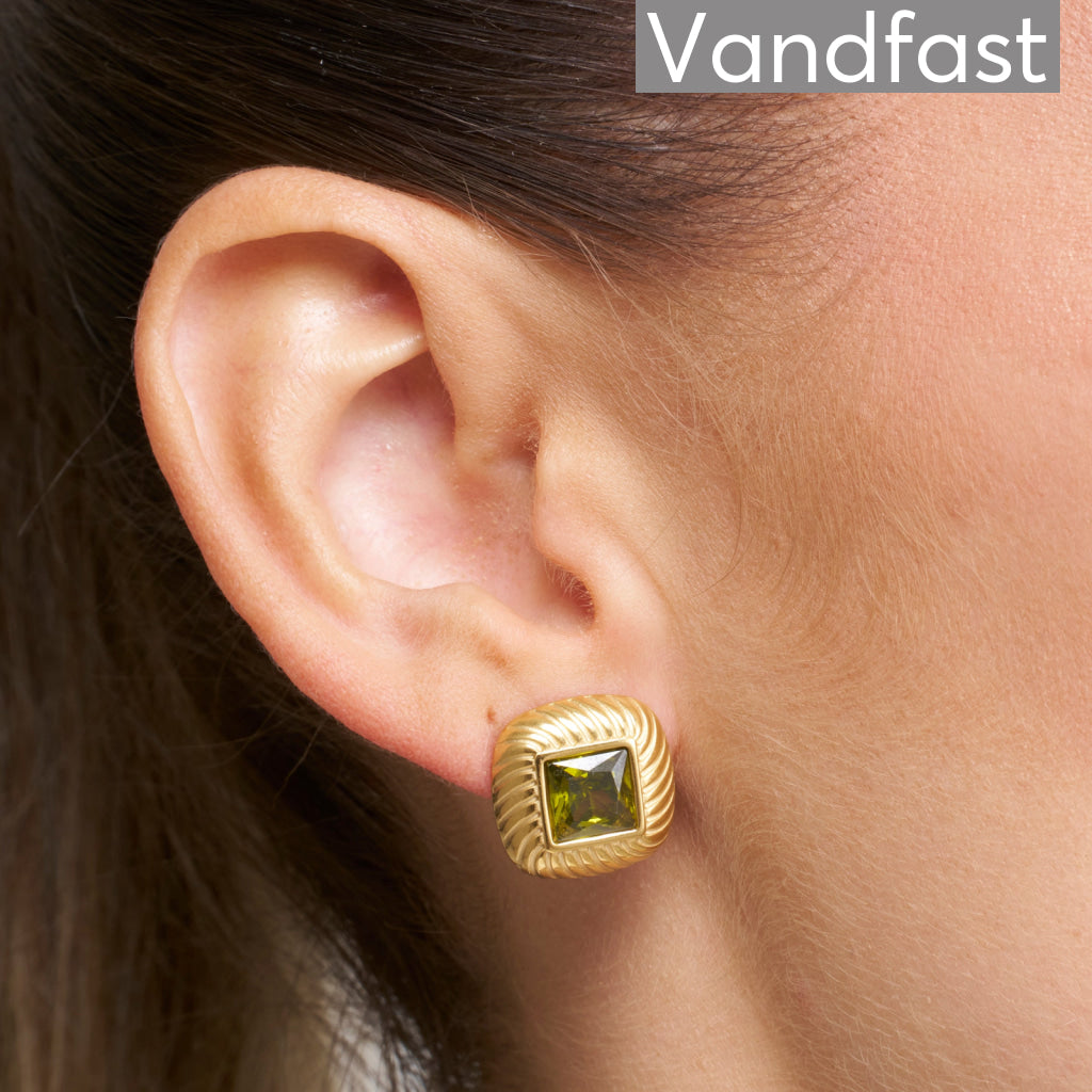 Annebrauner Milano Earrings Peridot