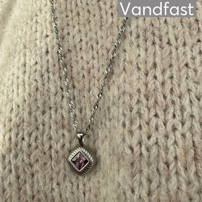 ANNEBRAUNER Milano Necklace Rhodolite