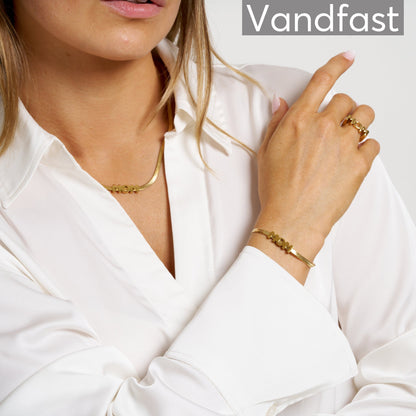 ANNEBRAUNER MOM Snake Armbånd 18K Guldbelagt