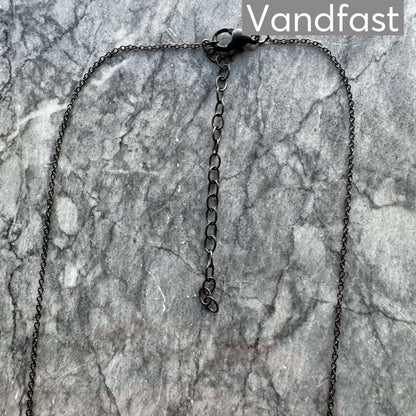 Annebrauner Necklace Black 50 Cm + 7