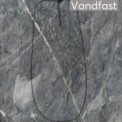 Annebrauner Necklace Black 70 Cm + 7