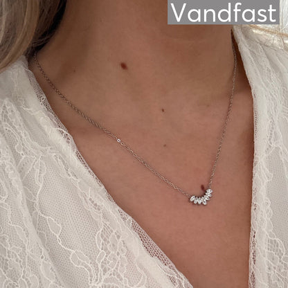 ANNEBRAUNER Oval Zirconia Halskæde - Halskæde
