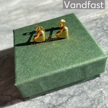 ANNEBRAUNER Palermo Heart Øreringe 18K Guldbelagt