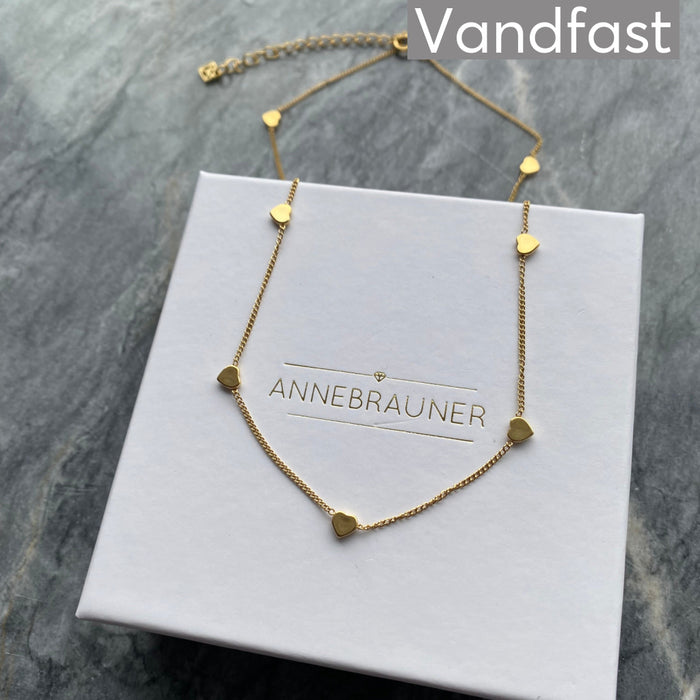 ANNEBRAUNER Palermo Mini Halskæde 18K Guldbelagt