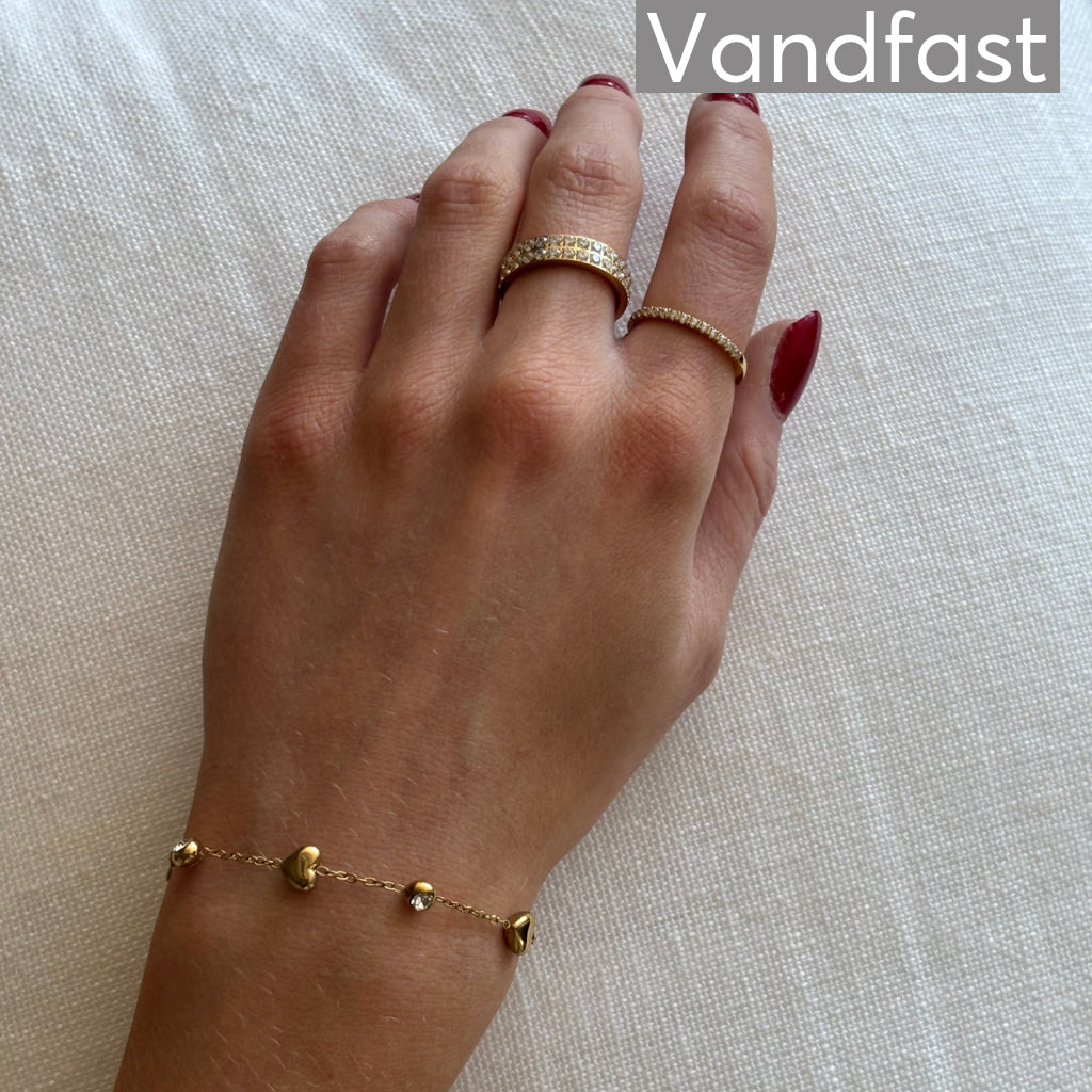 ANNEBRAUNER Palermo Mix Armbånd 18K Guldbelagt - Armbånd
