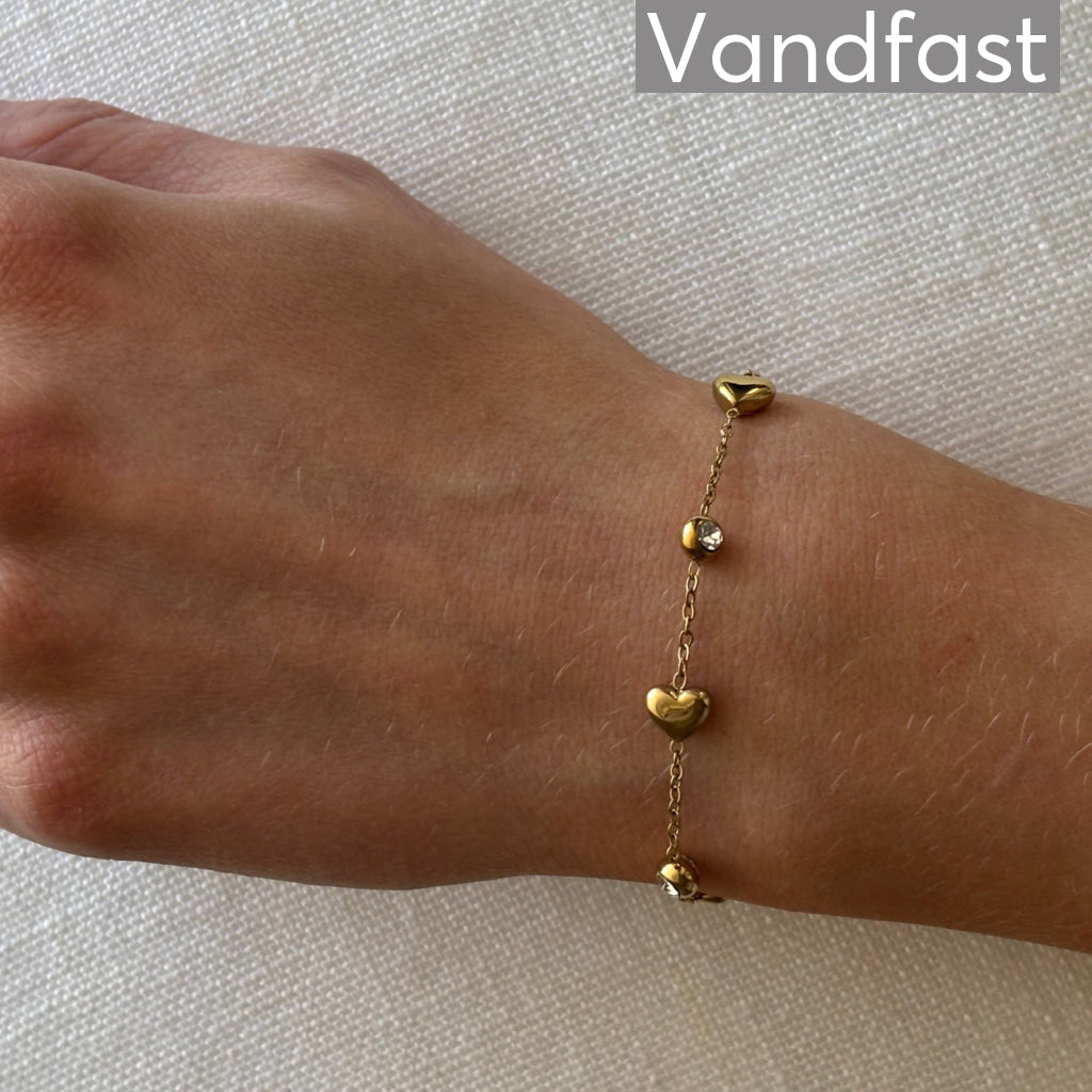 ANNEBRAUNER Palermo Mix Armbånd 18K Guldbelagt - Armbånd