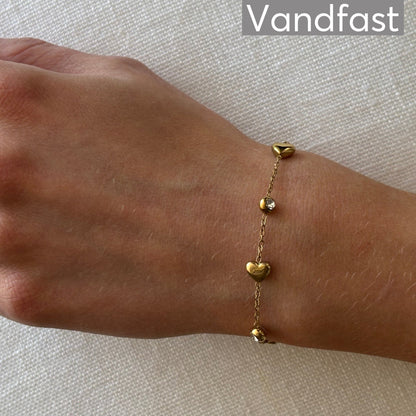 ANNEBRAUNER Palermo Mix Armbånd 18K Guldbelagt - Armbånd
