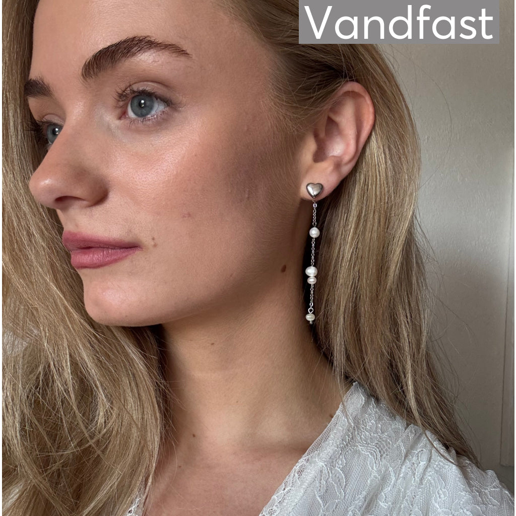 ANNEBRAUNER Palermo Pearl Love Øreringe - Ørering