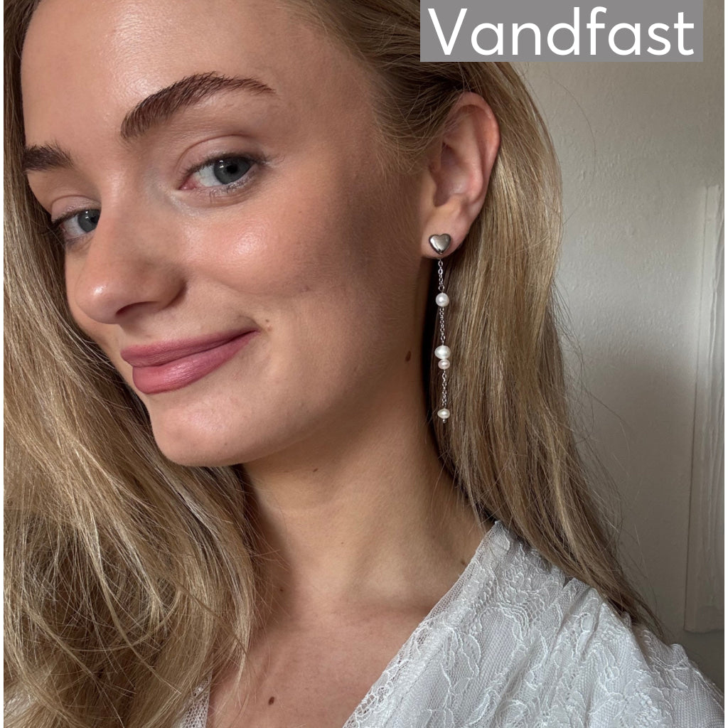 ANNEBRAUNER Palermo Pearl Love Øreringe - Ørering