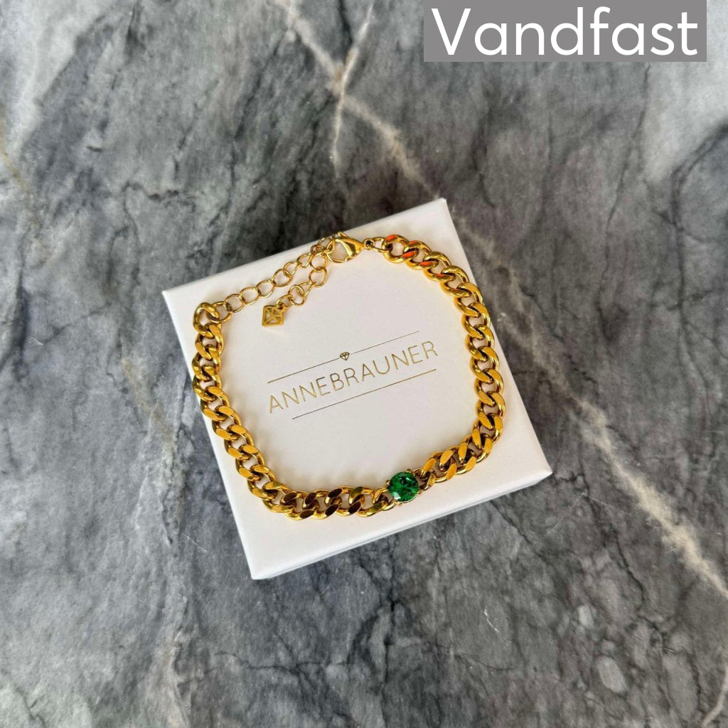 Annebrauner Panzer Green Bracelet