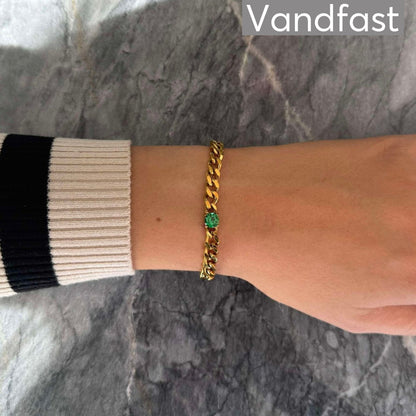 Annebrauner Panzer Green Bracelet