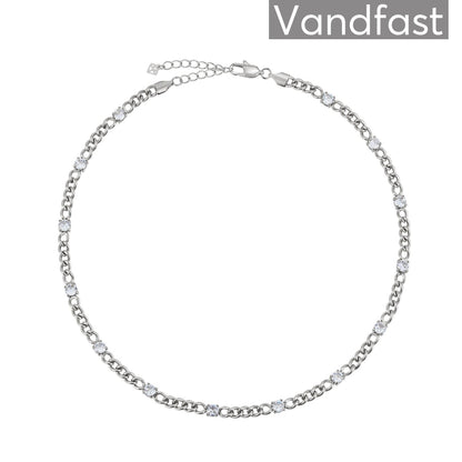 Annebrauner Panzer Necklace Clear