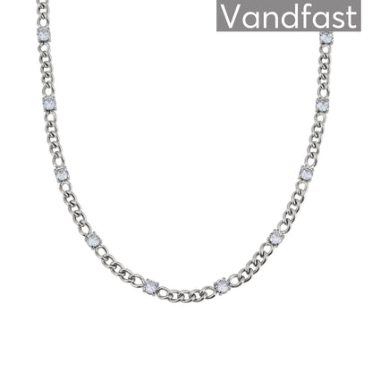 Annebrauner Panzer Necklace Clear