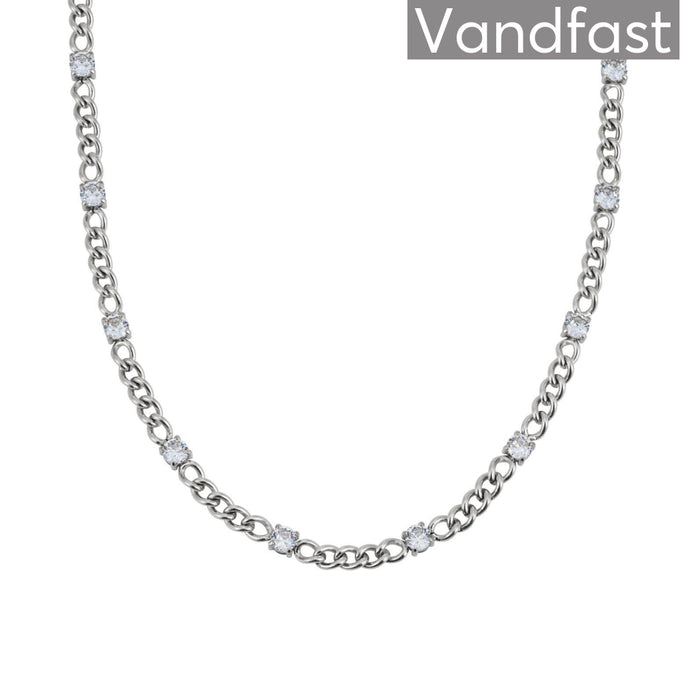 Annebrauner Panzer Necklace Clear