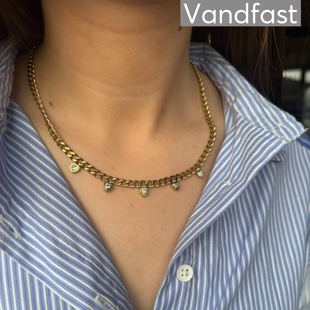 Annebrauner Panzer Heart Necklace