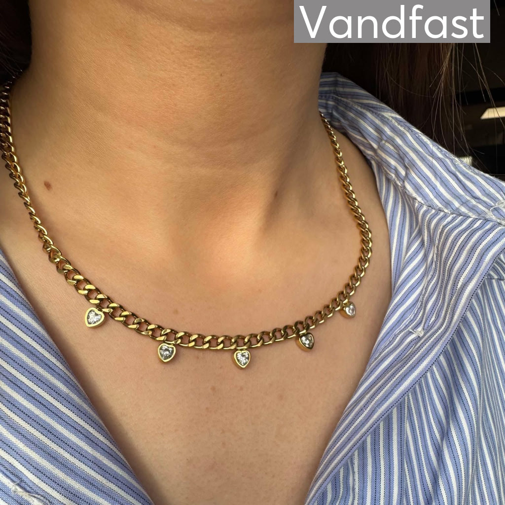 Annebrauner Panzer Heart Necklace